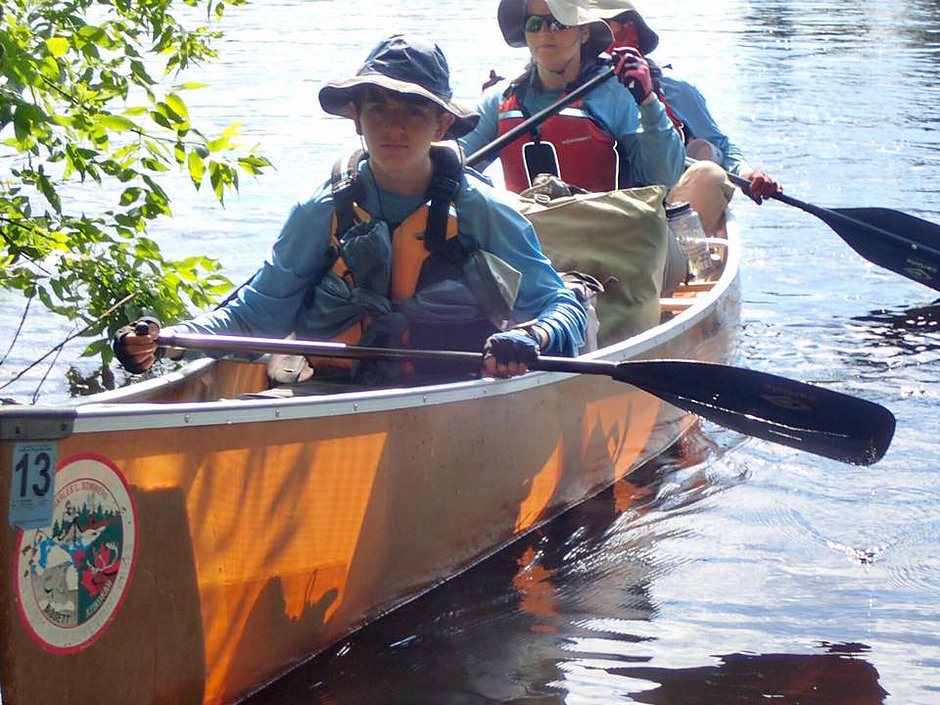 Canoeing at Norther Tier High Adventure Base